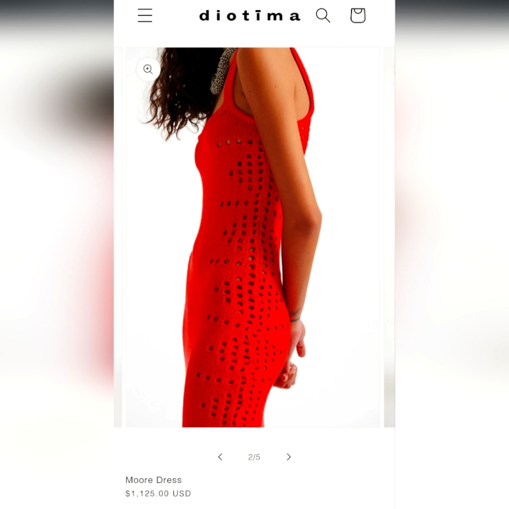 Diotima Moore Knit Dress Size 4 BNWT